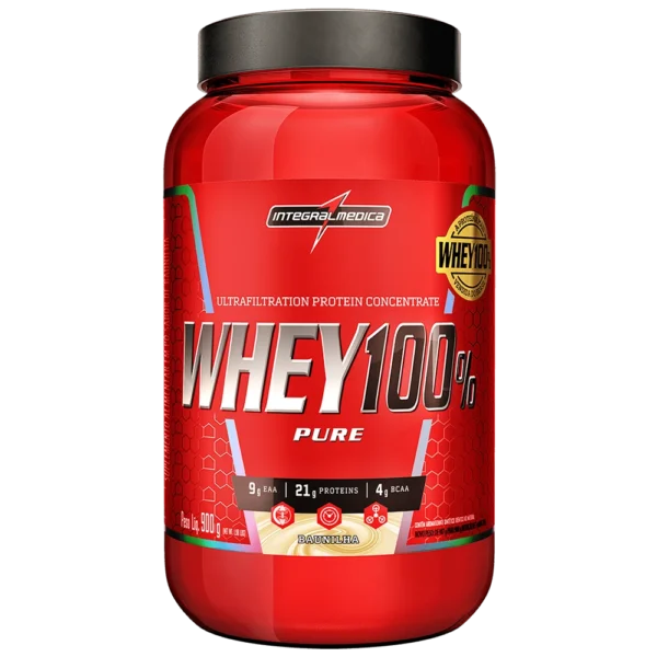 Whey Protein 100% integralmedica Pote 900g