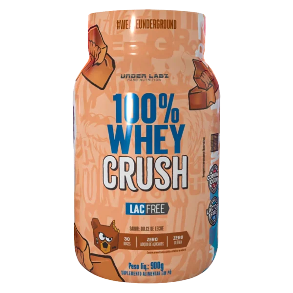 Whey Protein 100% Crush Pote 900g