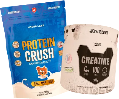 Combo Protein Crush + Creatina Under 100%