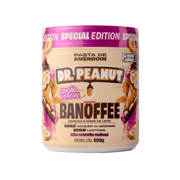 Pasta de Amendoim Dr.Peanut (600g) Banoffee