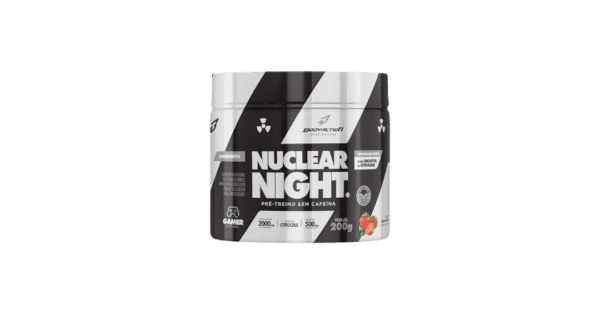 Pré-treino Sem Cafeína Nuclear Night (200g) - Bodyaction