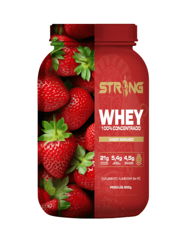 Morango strong whey