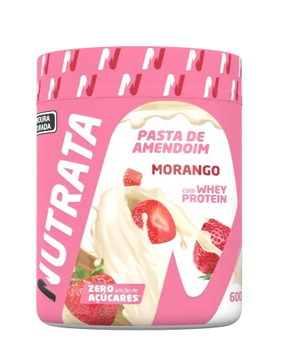 Nutrata Pasta de Amendoim 600g - Morango