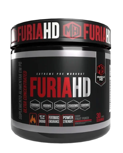 Pré treino Fúria HD 300g