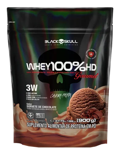 Whey 100% HD Gourmet 900g Refil