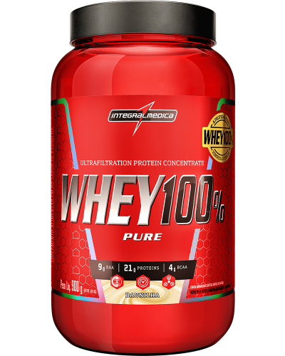 Whey 100% integral pote 900g