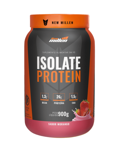 whey new millen morango 900g
